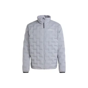 Adidas FW24 Puffer Jacket Men Pure Gray