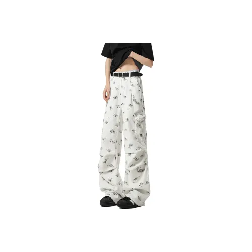 Fakeyoung Casual Pants Unisex Black