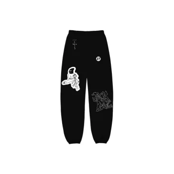 Jordan X Travis Scott Knitted Sweatpants Unisex Black