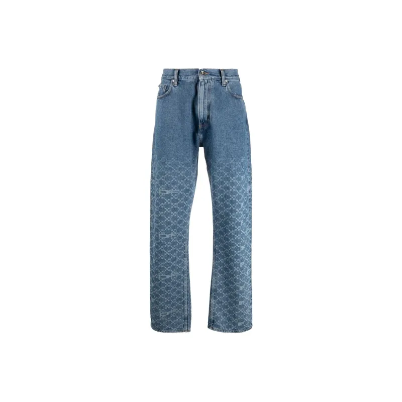 OFF WHITE Arrows Monogram Skate Fit Jean-0