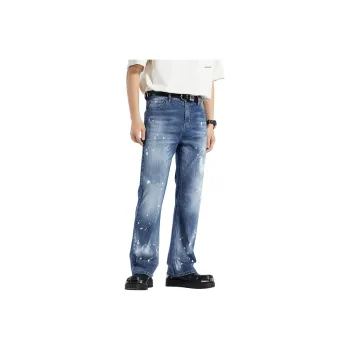 BENGEN Jeans Unisex Blue