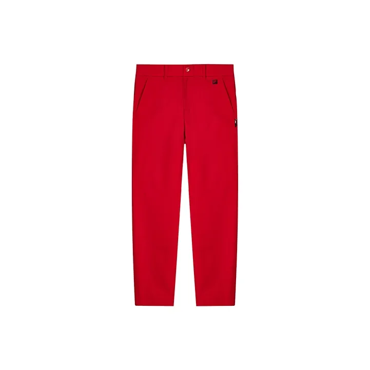 FILA Athletics Knitted Sweatpants Men Tomato-0