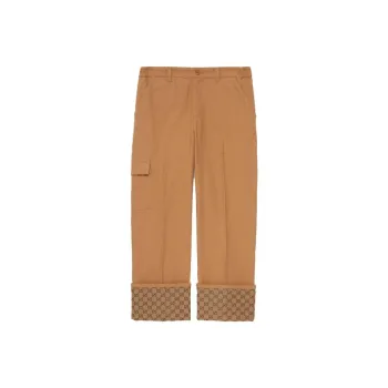 GUCCI Turn Up Hem Cargo Pants