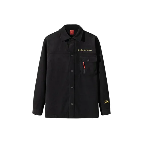 Anta Jackets Coats Men's Basic Black