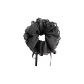 Black Lace Drawstring Hair Tie