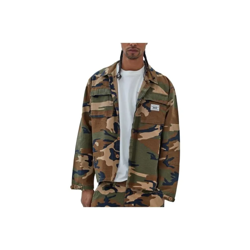 GUESS Jackets Coats Men's Multicolor-0