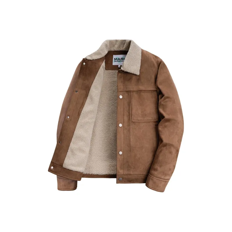 FAIRWHALE Jackets Coats Men's Khaki-0
