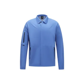 DESCENTE BLEU Sports Woven Jacket Men's