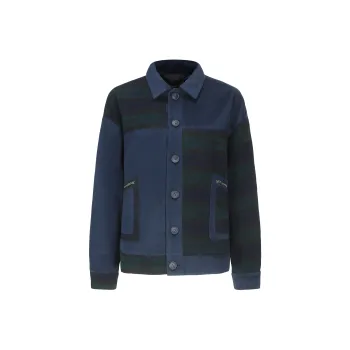 AMANDA BY Jackets Coats Men's Navy Blue