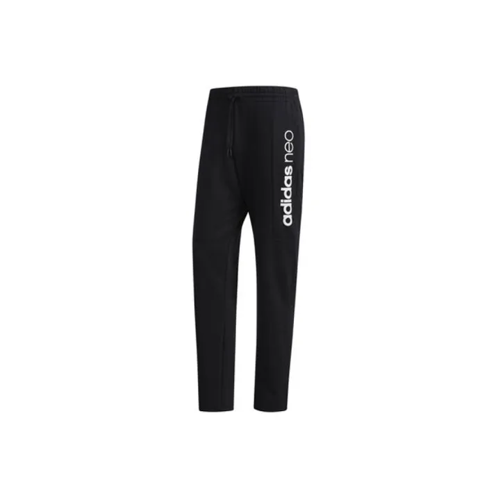 Adidas Neo Tapered Pants Sports Pants Men's Black-0