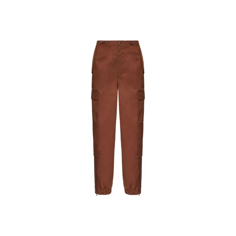 Valentino Cargo Pants Men Rusty Brown-0