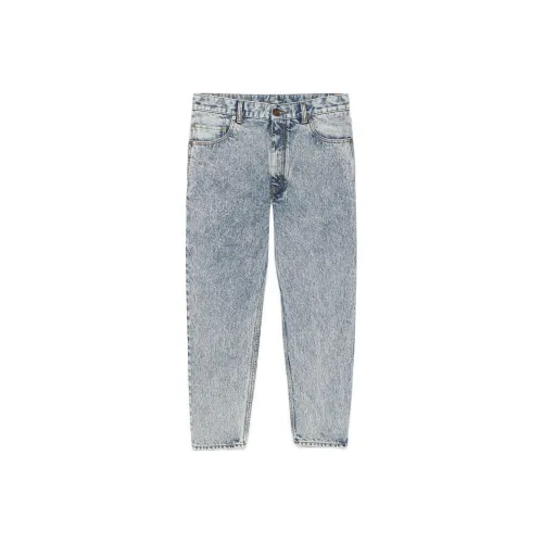 SAINT LAURENT SS22 Jeans Men's Marble Blue