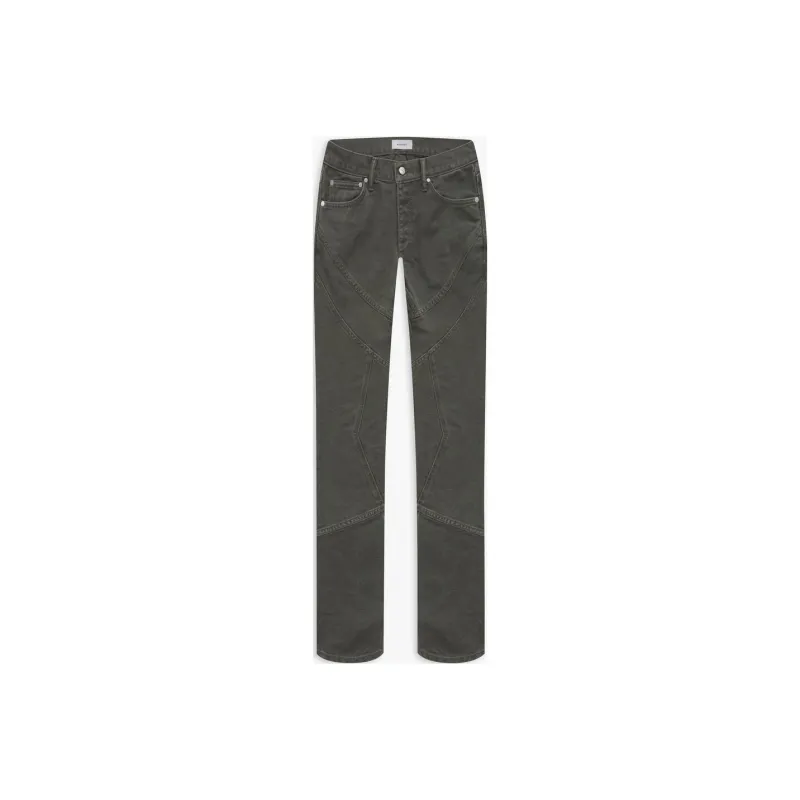 RHUDE Jeans Unisex Olive-0