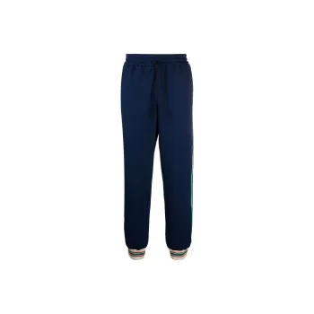 GUCCI SS22 Knitted Sweatpants Men's Blue