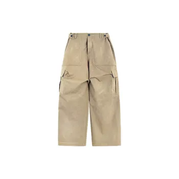WE11DONE Cargo Pants Unisex Brown