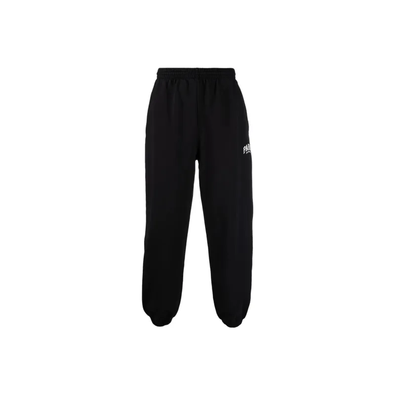 Balenciaga Sporty B Stretch Knee Sweatpants-0