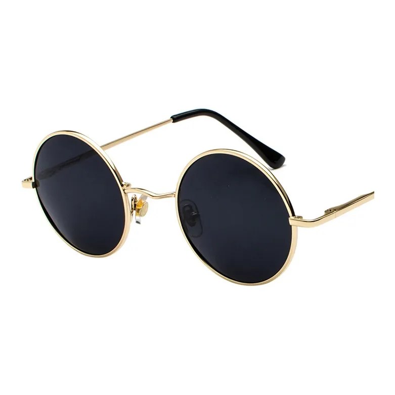 YUZHAOLIN Metal Round Sunglasses Unisex-5