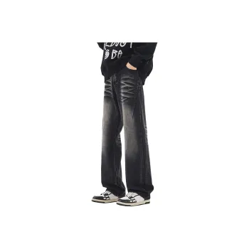 NVRFRGT Jeans Unisex Black