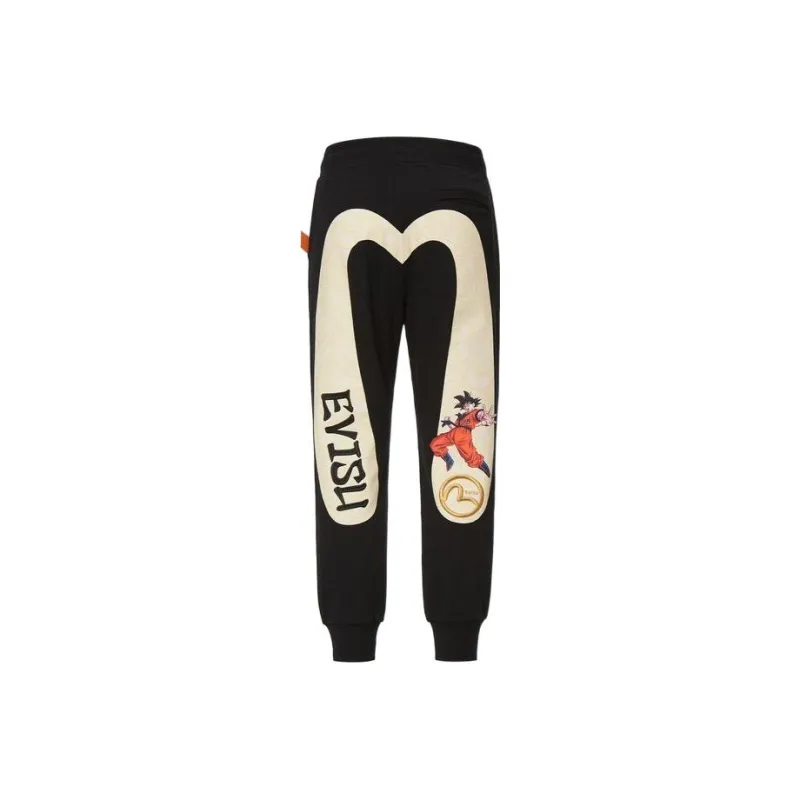 EVISU x Dragon Ball Z Sports Pants Men's Black-0
