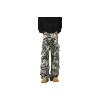 GROGNAK Jeans Unisex Army Green