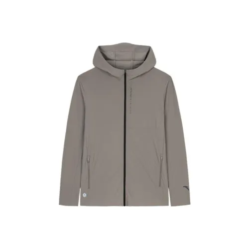 Anta Variety Training Collection Trench Coat Men's Vast Gray