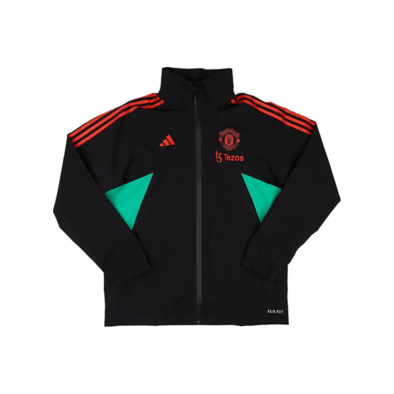 Adidas Manchester United Jacket Unisex Black-0