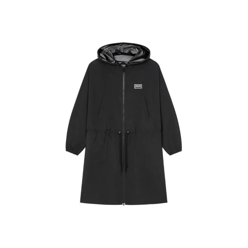 KENZO Trench Coats Men Black-0
