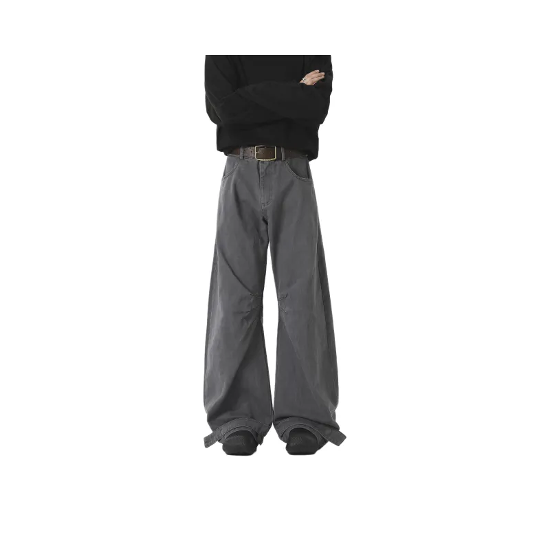 Kudamm Jeans Unisex Dark Gray-0