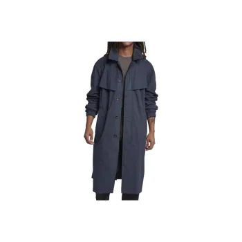 Nike Trench Coats Men Dark Blue
