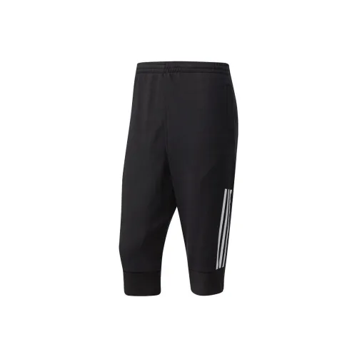 Adidas Knitted Sports Pants Men's Black