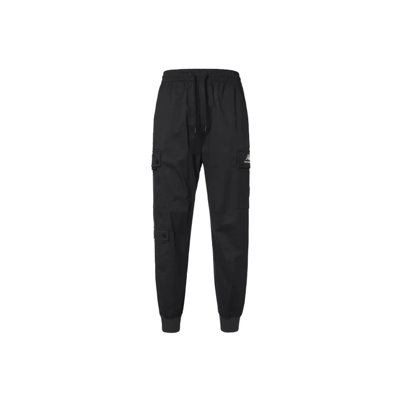 New Balance Knitted Sweatpants Men Black-0