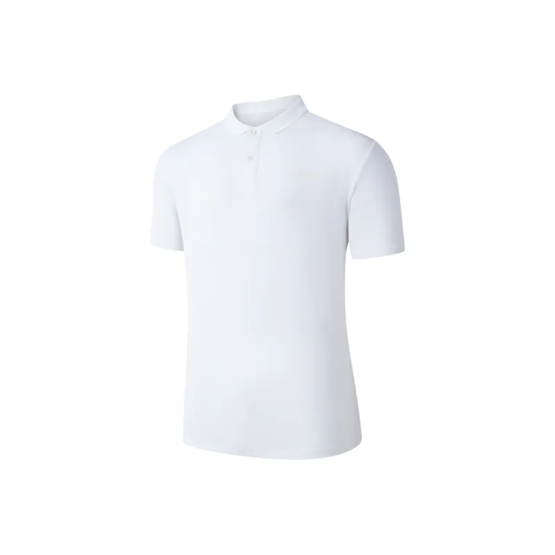 Erke Variety Training Collection Polo Shirt Men's True White-0