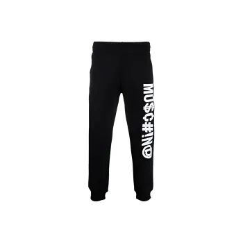 MOSCHINO Knitted Sweatpants Men Black