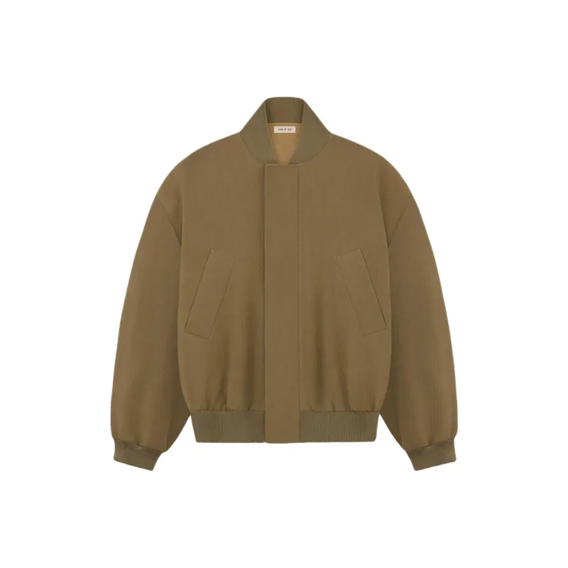 Fear Of God Concealed Fastened Bomber Jacket-0