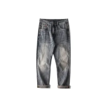 FAIRWHALE Spring And Summer Jeans Unisex Denim Blue