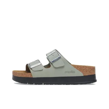 Birkenstock Abrasion Resistant Slide Slippers Women's Sage Green Narrow
