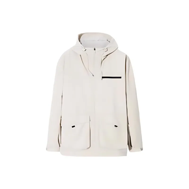 CHAOJIANTA Jackets Coats Men's Pure Gray-0