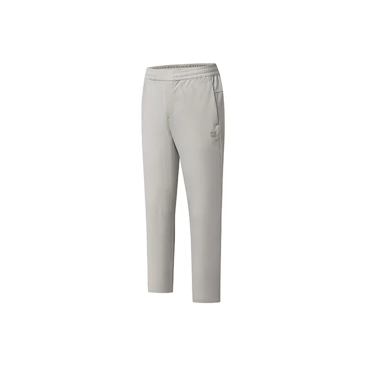 FILA Athletics Knitted Sweatpants Men Wheat Brown Khaki-0