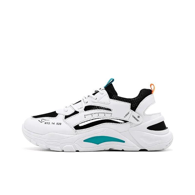 Yi Jiabao Slip Resistant And Breathable Low Top Chunky Sneakers Unisex-6