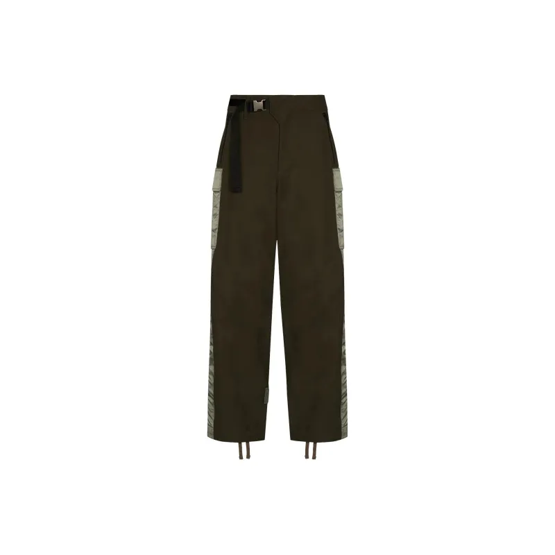 Sacai Belted Cargo-style Trousers-0