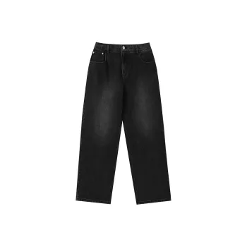 LUJIAMEN Jeans Unisex Dark Gray