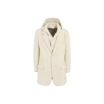 Yohji Yamamoto Jackets Coats Men's Ivory