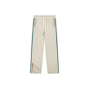 GUKUUL Straight Casual Pants Unisex Apricot