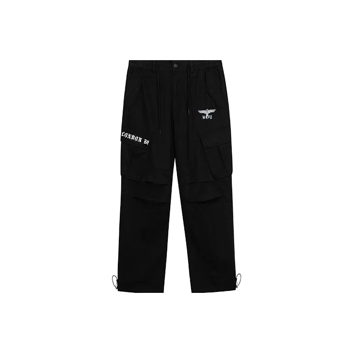 Boy London FW21 Straight Casual Pants Unisex Black-0