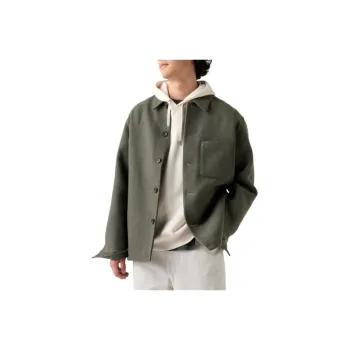 UNIQLO Jackets Coats Unisex Dark Olive