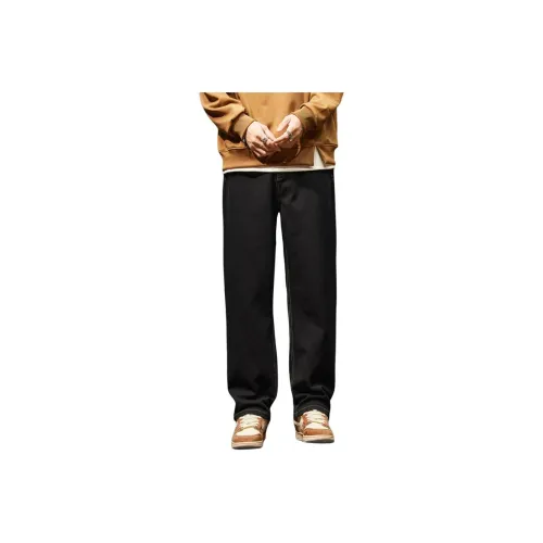 DABAISHA Jeans Men's Classic Black