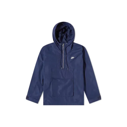Nike Trench Coats Men Blue
