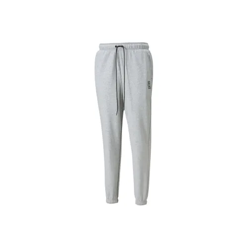 PUMA PIVOT Knitted Sports Pants Men's Gray