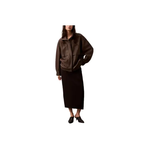 CALVIN KLEIN Casual Long Skirt Women's Black