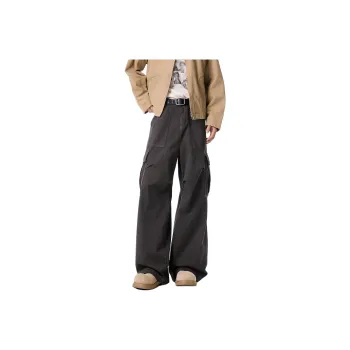 YOUSHIQI Jeans Unisex Dark Gray
